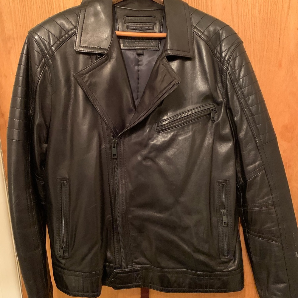 Leather Moto Jacket